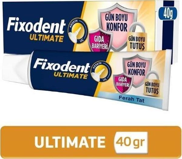 Fixodent Ultimate Ferah Tat 40 gr - Image 1