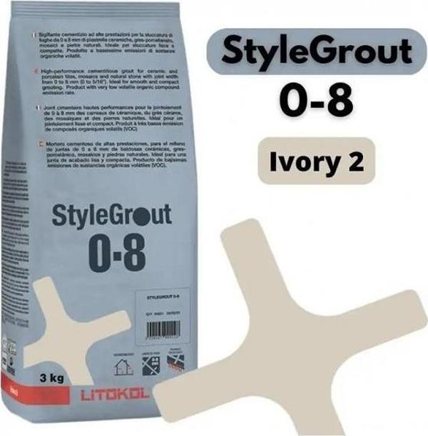 STYLEGROUT 0-8 IVORY 2 DERZ DOLGU 3 KG - Image 1