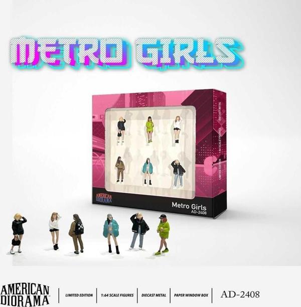 American Diorama AD-2408 Metro Girls - Image 1