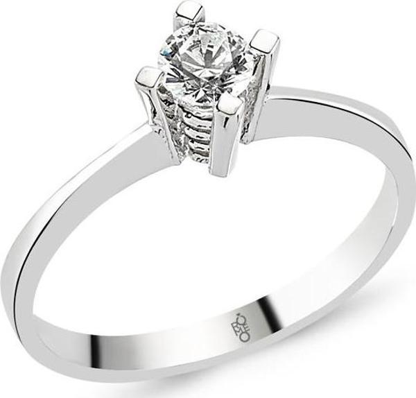 0.40 Ct Tektaş Pırlanta Yüzük  RMY515 - Image 1