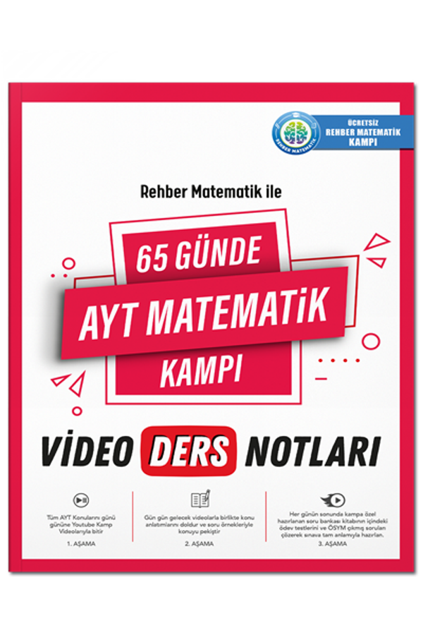 Rehber Matematik 65 Günde AYT Matematik Video Ders Notları - Rehber Matematik - Image 1