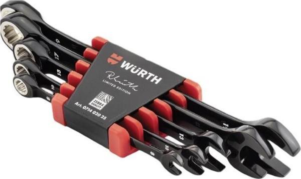 Würth Düz Yıldız Cırcırlı Anahtar Seti (5 Parça) Reinhold - Image 1