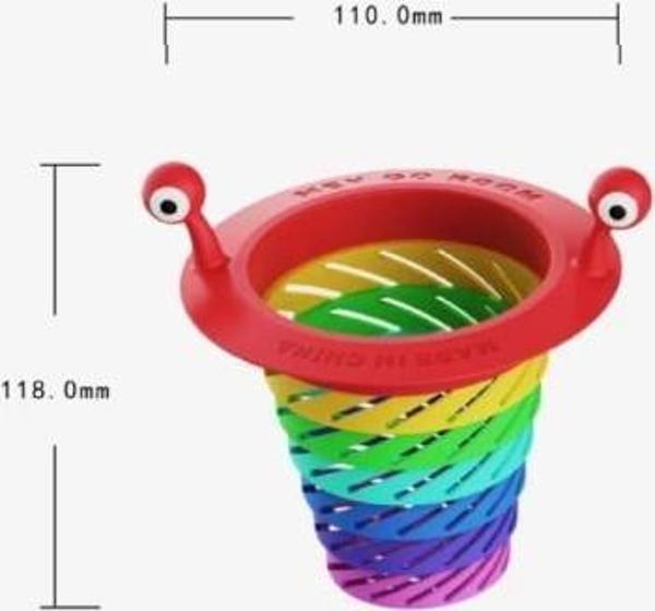 Büro Ev Ofis Yazlık için 6 Kademeli Süzgeç Renkli Lavabo Süzücü Gider Süzgeci - Image 1