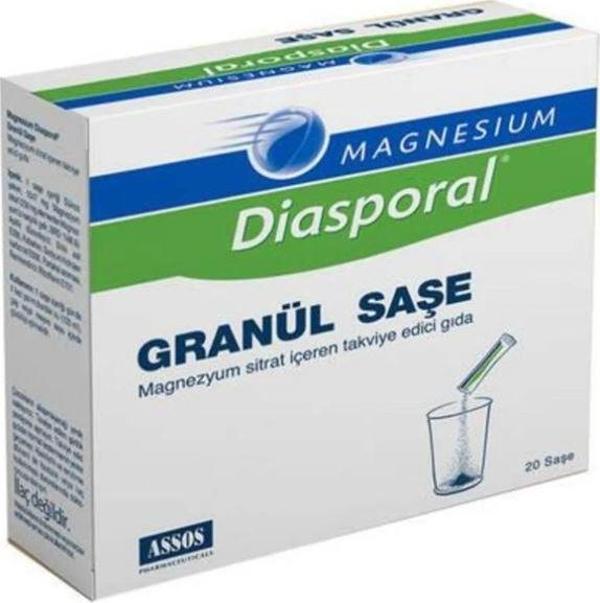 Magnesium Diasporal 300 gr 20 Granül Saşe - Image 1