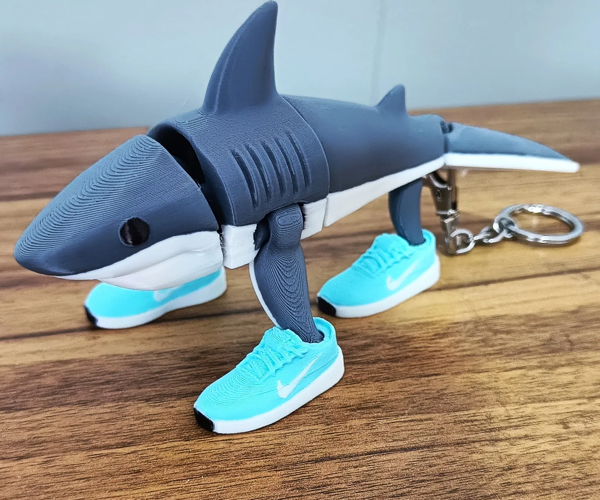 Tralalero Tralala Eklemli Hareketli Ai Karakter Figür 14 cm - Image 1