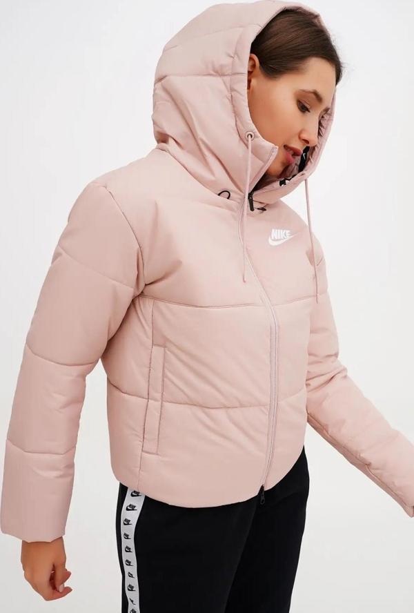 Nike Synthetic Fill Hooded Jacket Kadın Sentetik Dolgulu Kapüşonlu Kadın Ceketi Pembe - Image 1