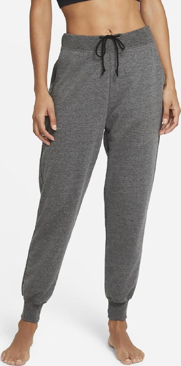 Nike Yoga Flow Hyper 7/8 Boy Kadın Eşofman Altı Gri - Image 1