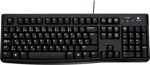Logitech 920-004163 K120 F Usb Siyah Kablolu Klavye - Image 1