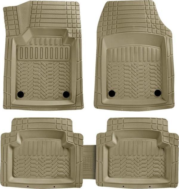 Togg T10X Uyumlu 4D Havuzlu Oto Paspas Proton Serisi Kesilebilir Model BEJ - Image 1