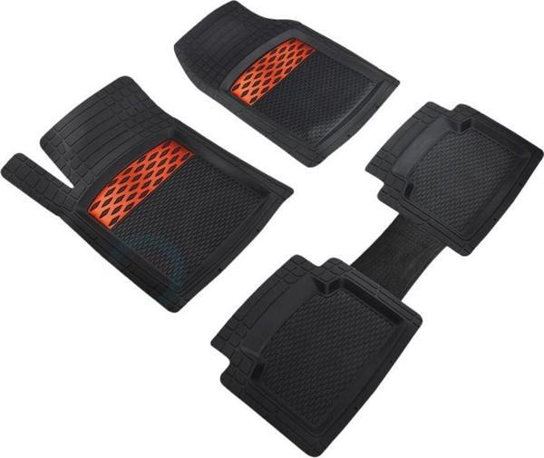 Chevrolet Epica Uyumlu 3D Havuzlu Oto Paspas Modern Serisi Kesilebilir Model Kırmızı - Image 1