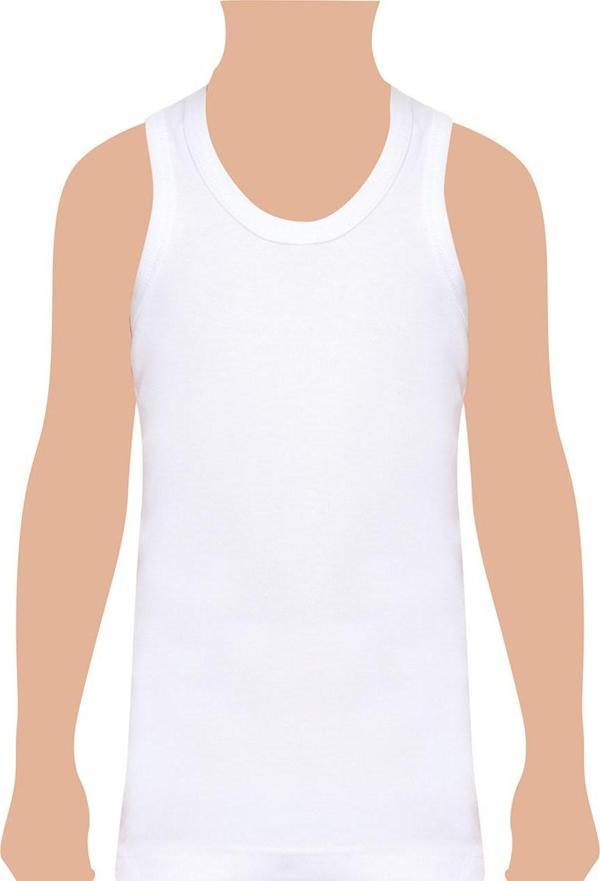 Tutku Erkek Çocuk Penye Atlet 6'lı Paket - Image 1