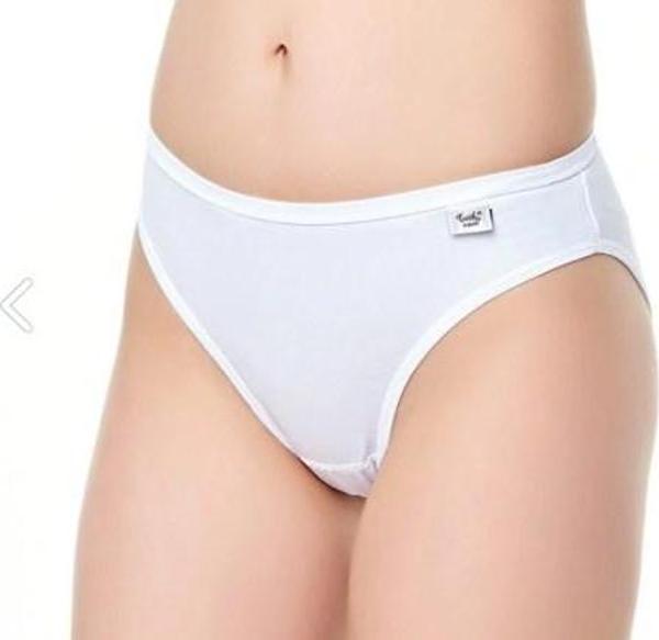 Tutku 12 'li Elastan Düz Bayan Bikini Külot 0715 - Image 1