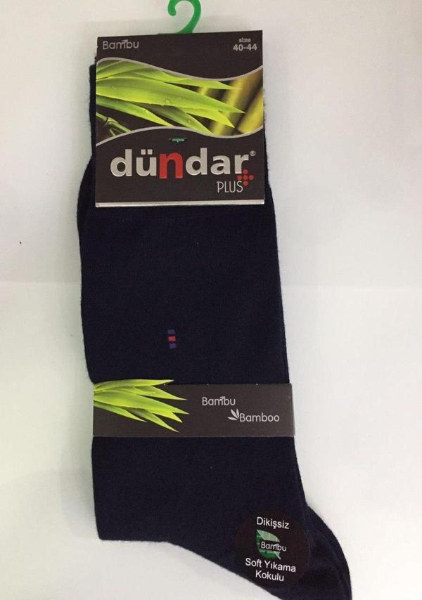 6 Adet Dündar Erkek Plus Bambu Soket Çorap - Image 1
