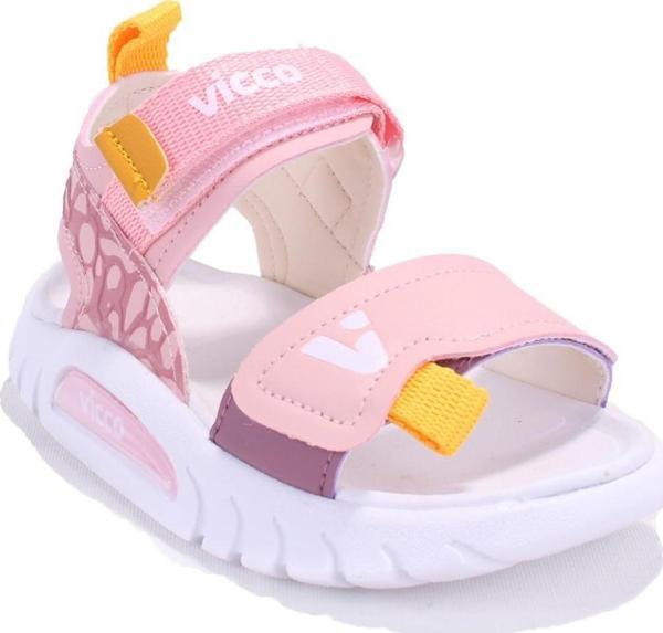 Vicco Dekan 332P25Y203 Pudra Ortopedik Günlük Kız Çocuk Spor Sandalet - Image 1