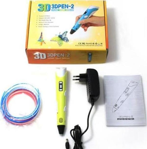 Büro Ev Ofis Hobi Atölyesi için 3D Pen Printer Yazıcı - Image 1