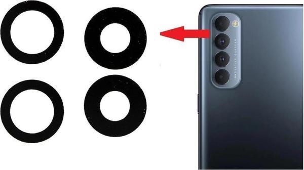 Oppo Reno 4 Pro İle Uyumlu Kamera Camı - Image 1