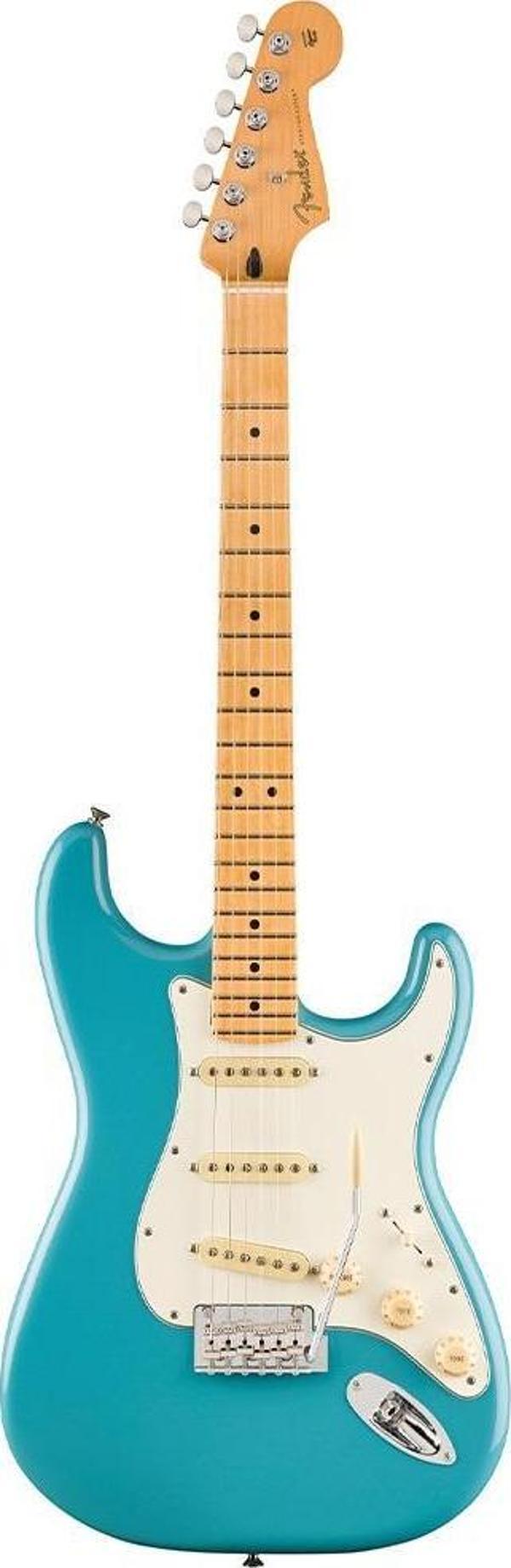 Fender Player II Stratocaster Akçaağaç Klavye Aquatone Blue Elektro Gitar - Image 1