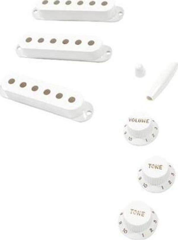 Fender Pure Vintage 50s Stratocaster Eggshell Manyetik Kapağı Aksesuar Kiti - Image 1