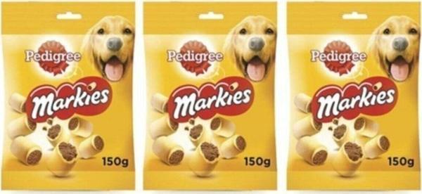 Pedigree Markies Köpek Ödül Bisküvisi 3x150 gr - Image 1