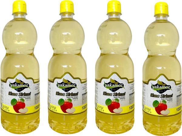 Yakamoz Elma Sirkesi 1000 ml Pet x 4 Adet - Image 1