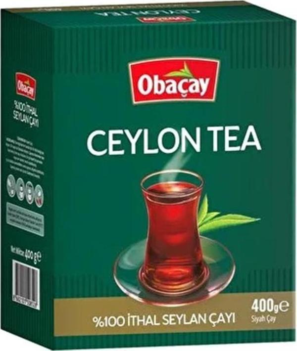 Obaçay Ceylon Tea %100 İthal Seylan Çayı 400 g. - Image 1