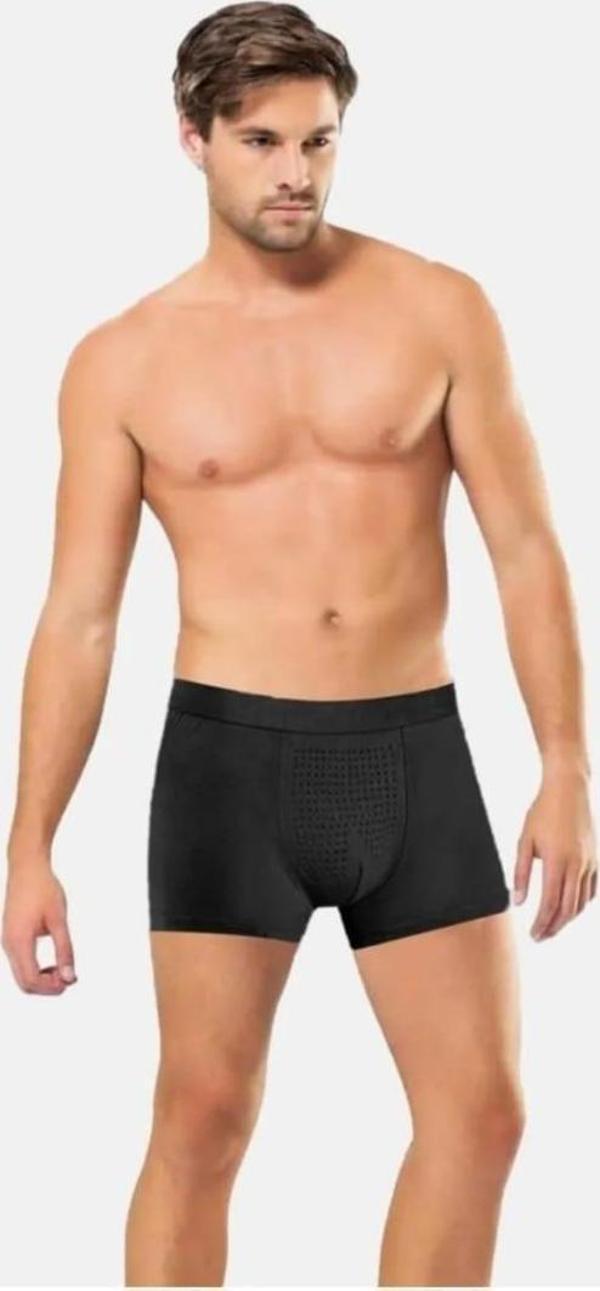 ANIT 1284 ERKEK NEFES ALAN BAMBU BOXER 3 ADET - Image 1