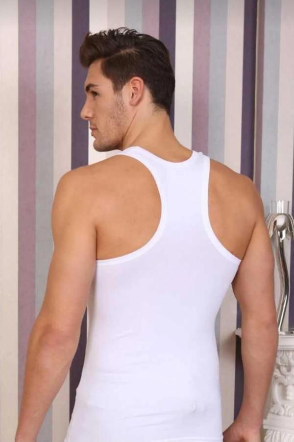 BERRAK 1029 ERKEK SÜPREM LİKRALI SPORCU ATLET 3 ADET - Image 1