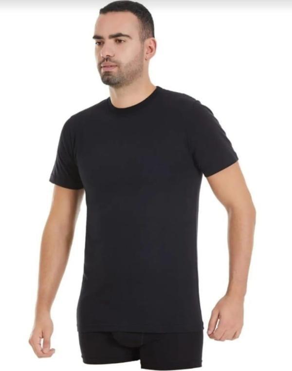 YILDIZ 57 ERKEK RİBANA KISA KOL DOKTOR YAKA ATLET FANİLA 3 ADET - Image 1