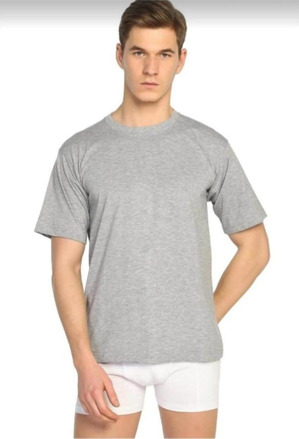 YILDIZ 55 ERKEK RİBANA KISA KOL DOKTOR YAKA ATLET FANİLA TEKLİ  - Image 1