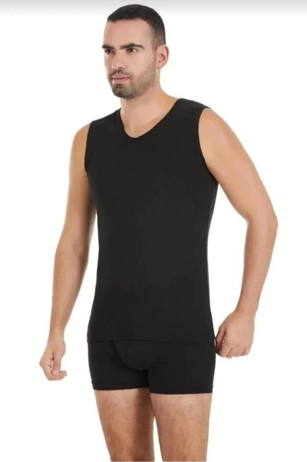 YILDIZ 381 ERKEK MODAL SIFIR KOL V YAKA ATLET TEKLİ  - Image 1