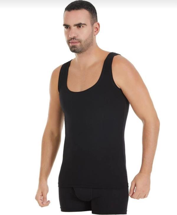 YILDIZ 331 ERKEK MODAL DERİN YAKA ATLET 6 ADET - Image 1