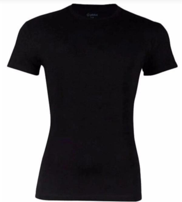 YILDIZ 476 ERKEK BAMBU SIFIR YAKA KISA KOL ATLET 3 ADET - Image 1