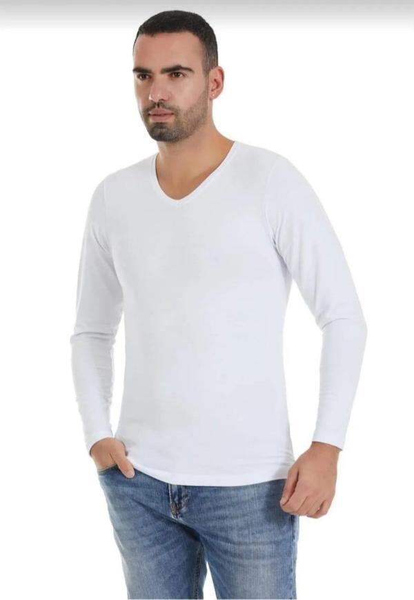 YILDIZ 340 ERKEK MODAL V YAKA UZUN KOL ATLET 6 ADET - Image 1
