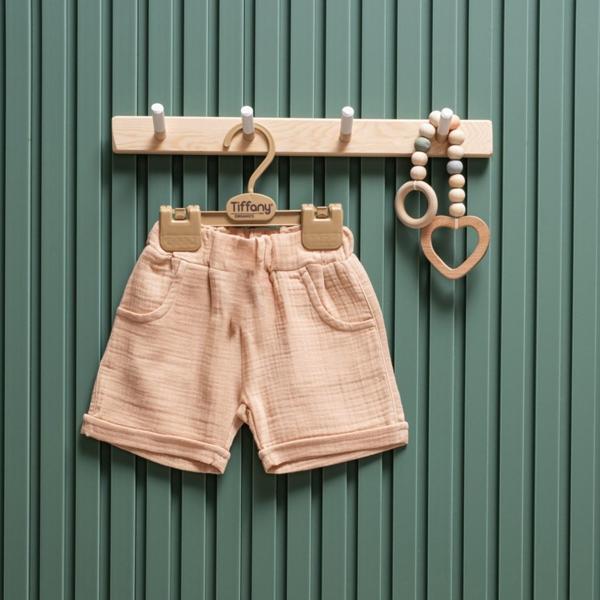 Tiffany Baby Müslin Theme Şort 26090 Bej - Image 1
