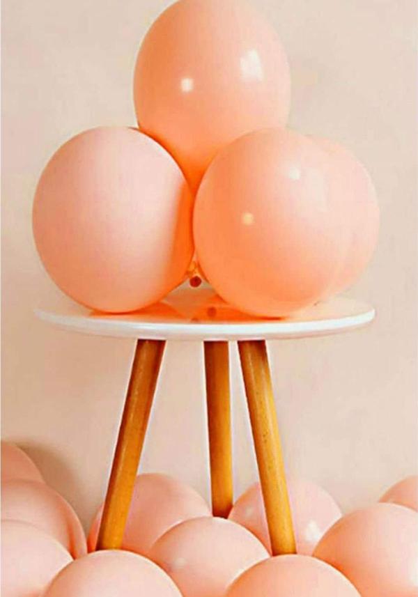 Makaron Balon 12" inç SOMON  Renk 10 Adet - Image 1