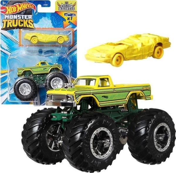 Monster Trucks ve Araba Seti 1:64 Arabalar Midwest Madness GRH81-HWN42 - Image 1