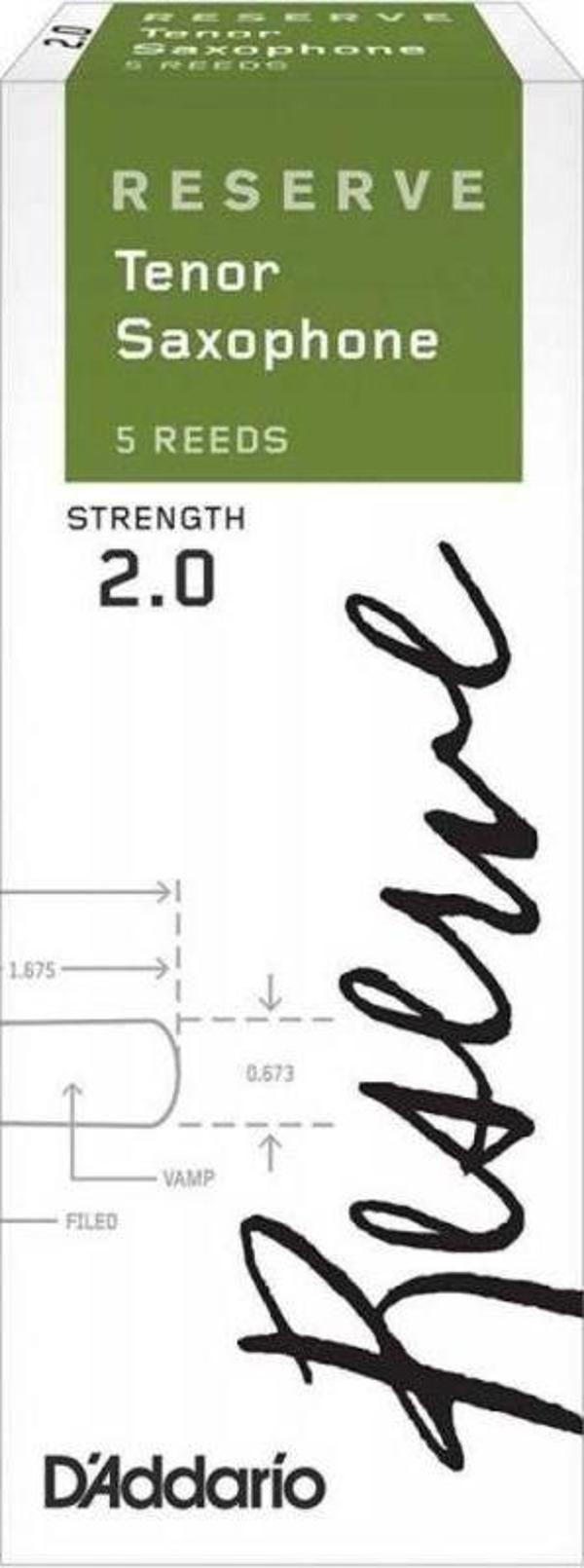 D\'Addario Woodwinds Reserve DKR0520 Tenor Saksafon Kamışı No:2 - Image 1