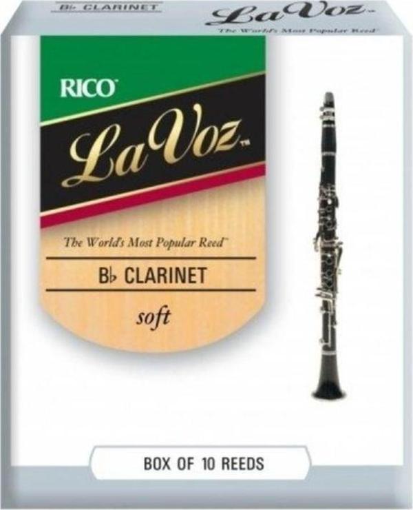 D\'Addario Woodwinds La Voz RCC10SF Sib Klarnet Kamışı Soft - Image 1