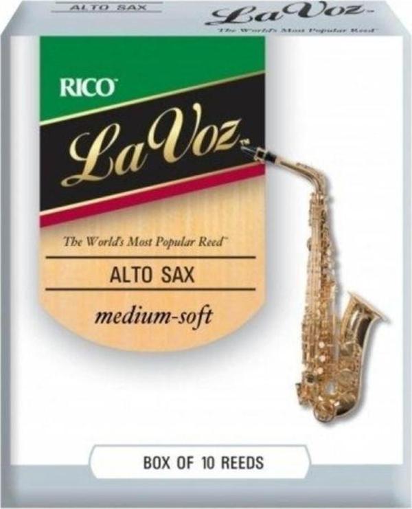D\'Addario Woodwinds La Voz RJC10MS Alto Saksafon Kamışı Medium Soft - Image 1