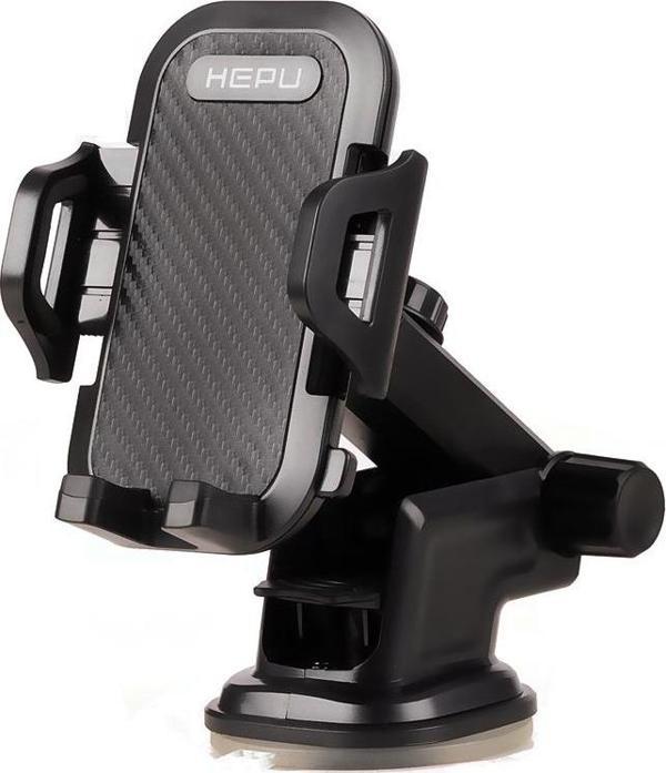 HEPU HP-A15 Vantuzlu Araç İçi Telefon Tutucu - Image 1