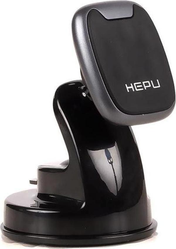 HEPU HP-A29 Vantuzlu Mıknatıslı Araç İçi Telefon Tutucu - Image 1