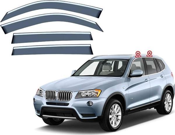 Bmw X3 F25 2011 2017 Kromlu Cam Rüzgarlığı İthal - Image 1
