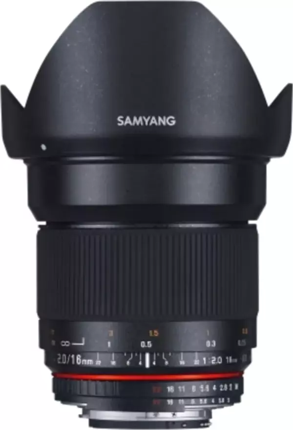 Samyang 16mm f/2.0 ED AS UMC CS Krop Lens (Sony A) - Image 1