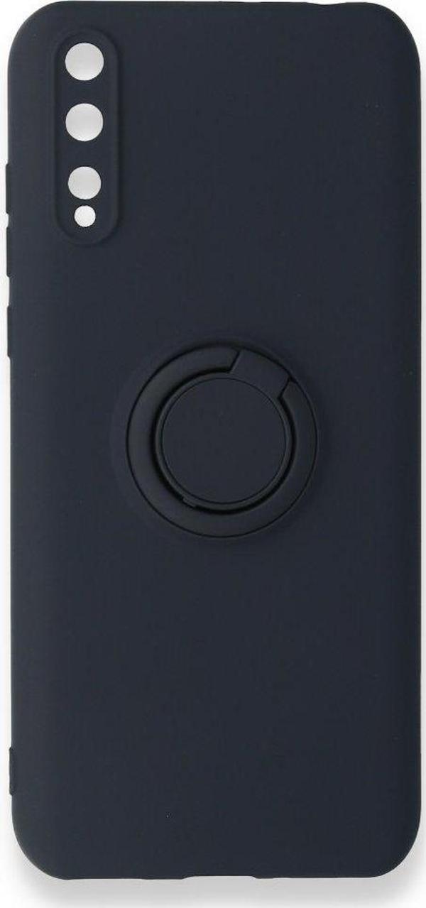 Mmc Group Huawei P Smart S Kılıf Viktor Yüzüklü Silikon - Lacivert - Image 1