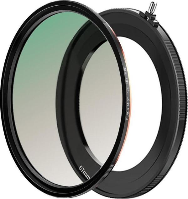 Ulanzi MF01 67mm 1/4 Black Mist Manyetik Filtre Seti - Image 1