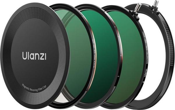 Ulanzi MF01 67mm 3-7 Stop VND & CPL & Black Mist Manyetik Hibrit Filtre Seti - Image 1