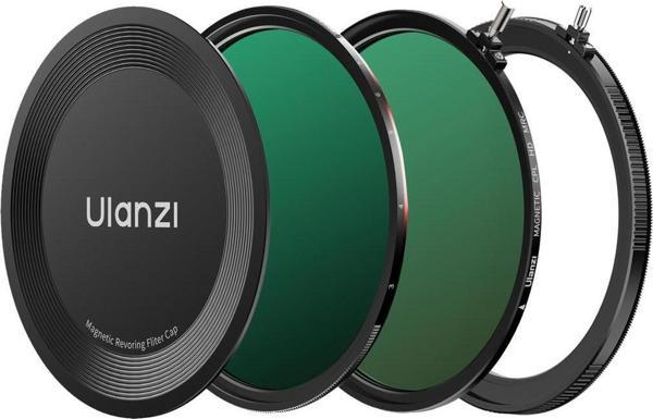 Ulanzi MF01 67mm 3-7 Stop VND & CPL Manyetik Hibrit Filtre Seti  - Image 1