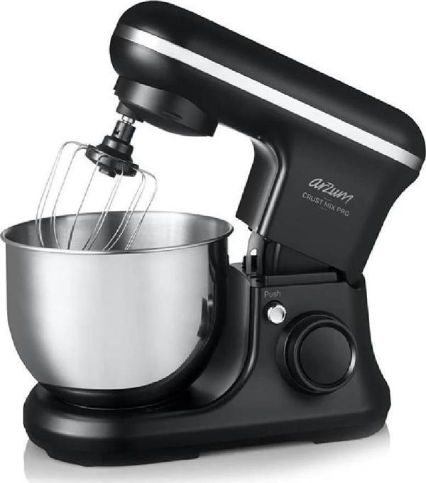 Arzum Crust Mix Pro 1500 Stand Mikser Siyah AR1186-01 - Image 1