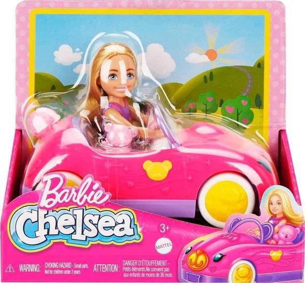 Barbie Chelsea Ayıcıklı Araç Seti HXN05 - Image 1