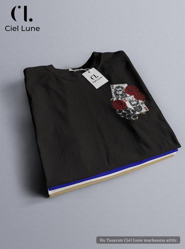 Nevermınd Unisex King And Rose Özel Tasarım - Oversize T-Shirt - Image 1